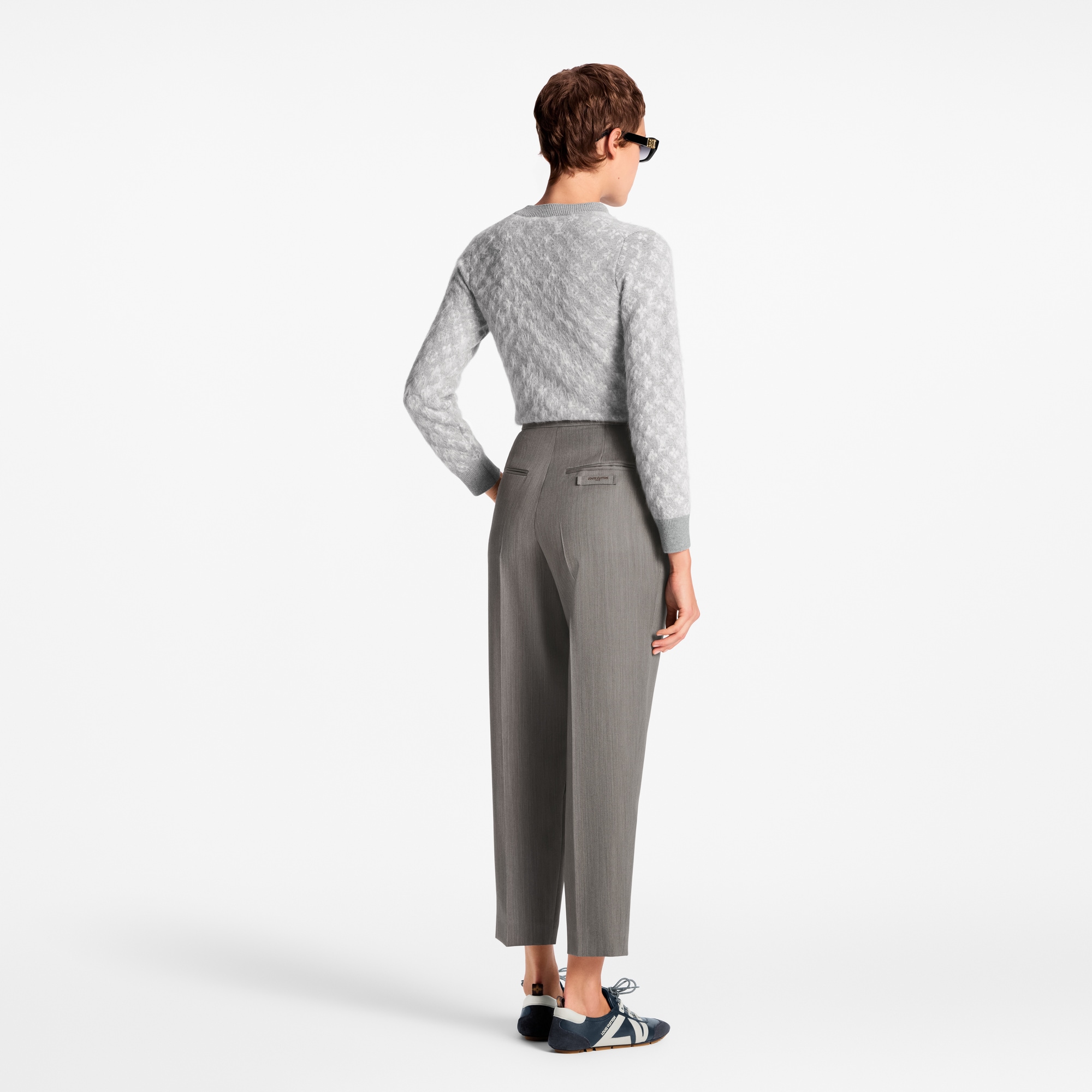 Monogram Brushed Knit Sweater - Men - Discontinued Product | LOUIS